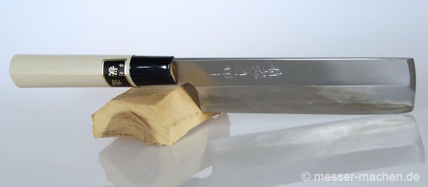 einseitiger Anschliff an jap. Usuba